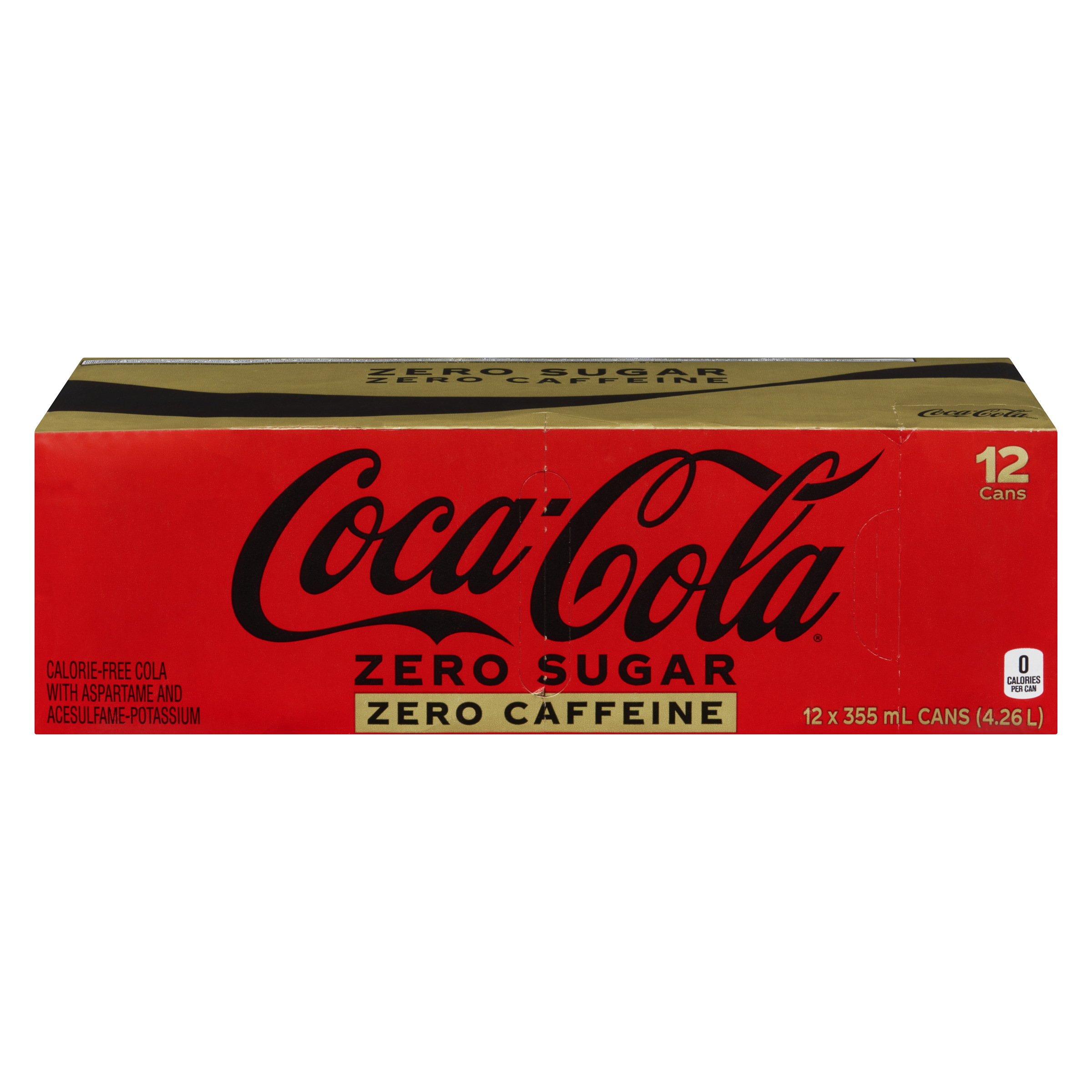 Coca Cola Zero Sugar Zero Caffeine 12x355ml